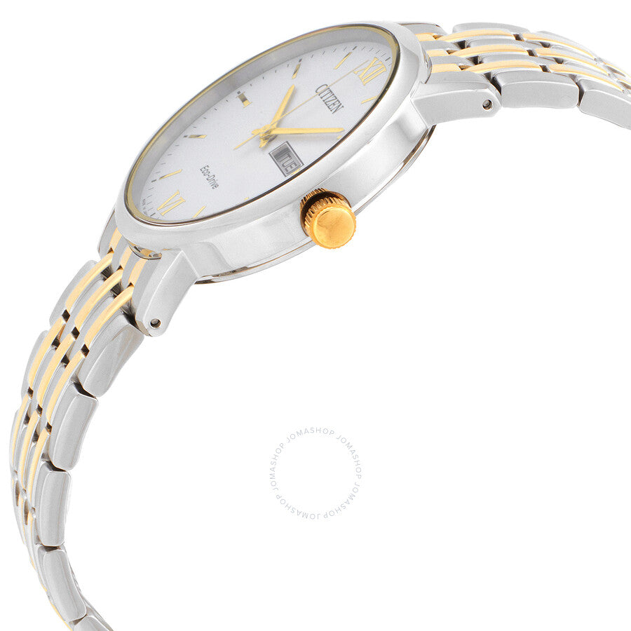 Citizen Eco-Drive White Dial Two-Tone Men's Watch BM9014-82A - Dawson Watches #2