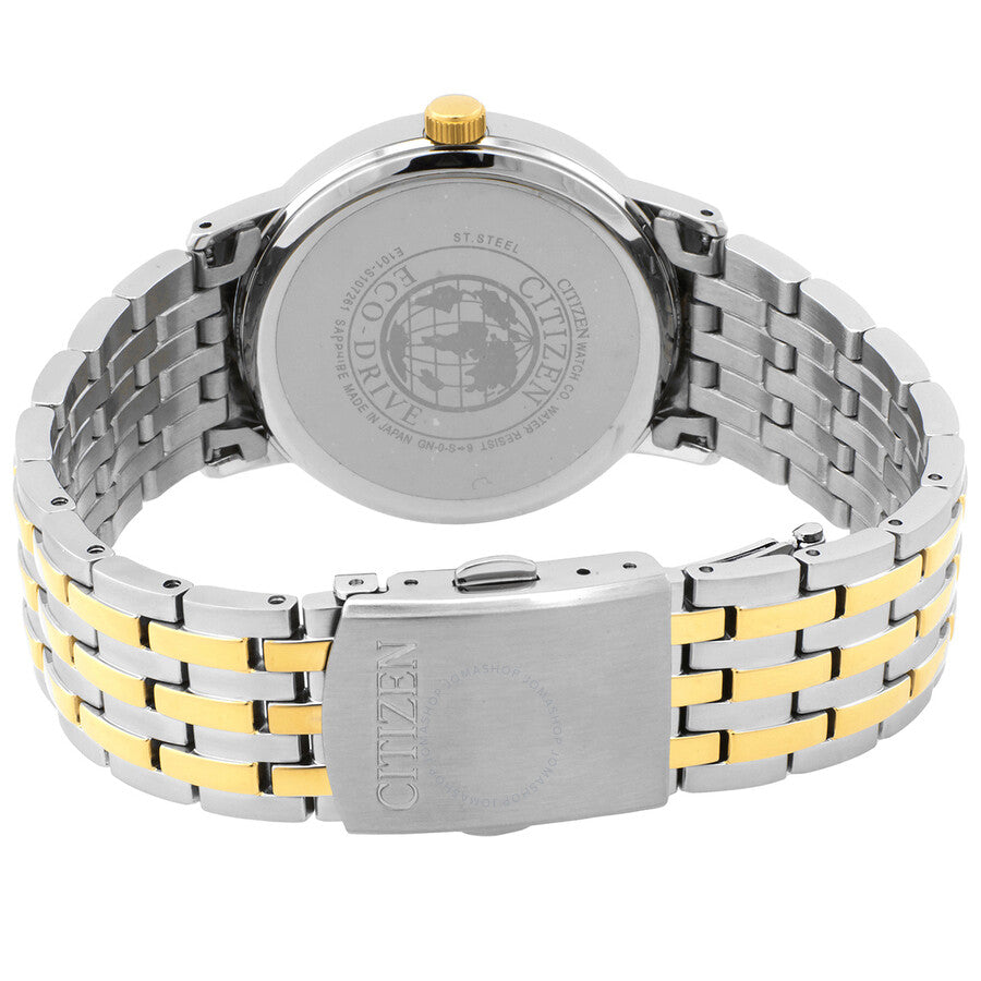 Citizen Eco-Drive White Dial Two-Tone Men's Watch BM9014-82A - Dawson Watches #3
