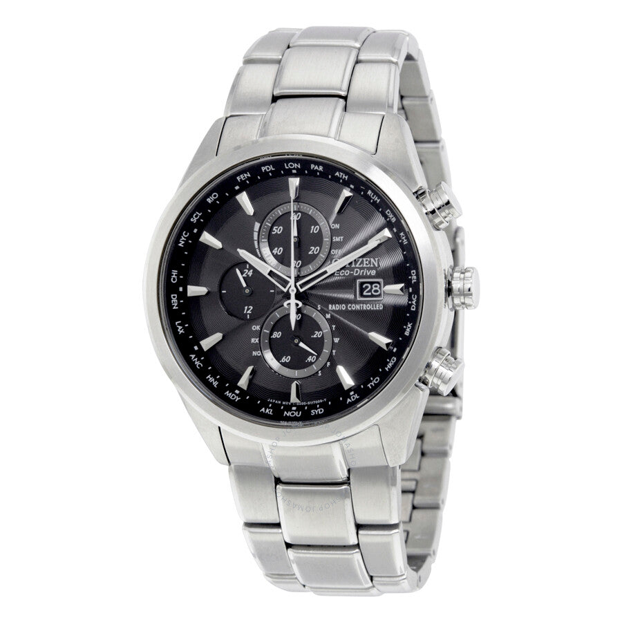 Citizen Eco-Drive World Chronograph A-T Men's Watch AT8010-58E - Dawson Watches
