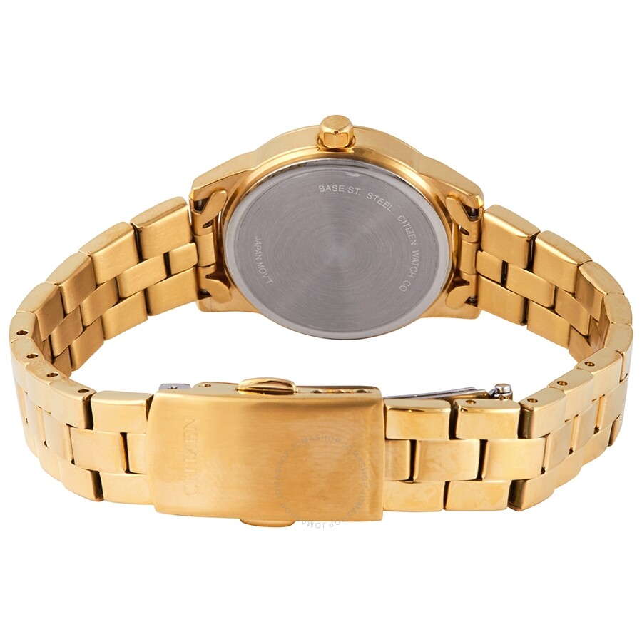 Citizen Elegance Mother of Pearl Dial Ladies Gold-tone Watch EU6072-56D - Dawson Watches #3