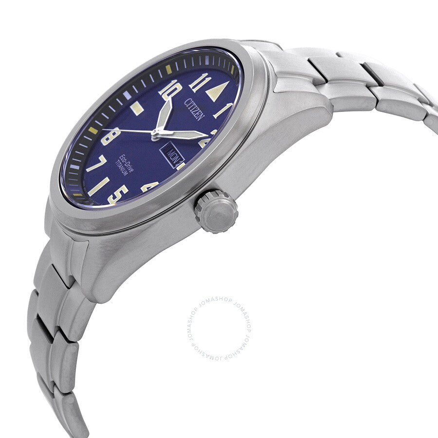 Citizen Garrison Eco-Drive Blue Dial Men's Watch BM8560-88L - Dawson Watches #2