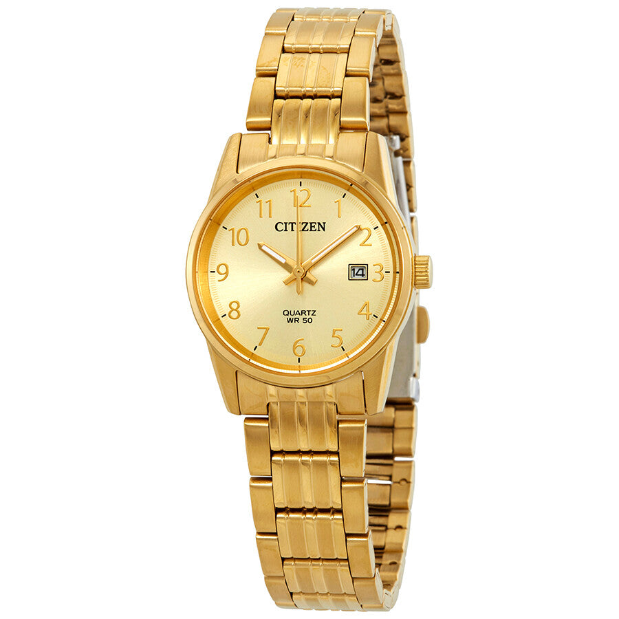 Citizen Gold Dial Ladies Watch EU6002-51Q - Dawson Watches