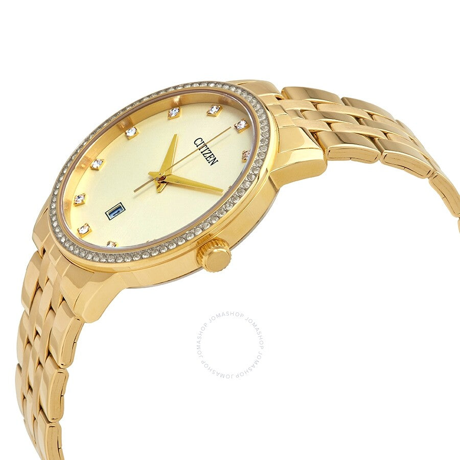 Citizen Gold Crystal Dial Yellow Gold-tone Ladies Watch BI5032-56P - Dawson Watches #2