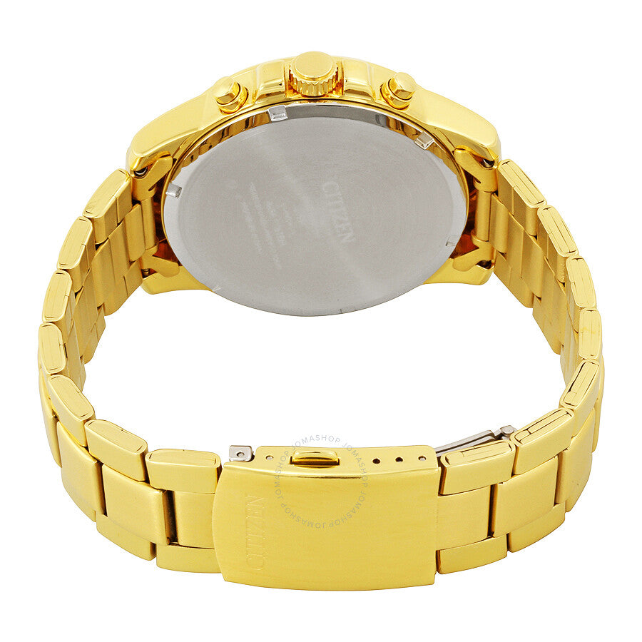 Citizen Gold Tone Dial Men's Chronograph Watch AN8083-51P - Dawson Watches #3