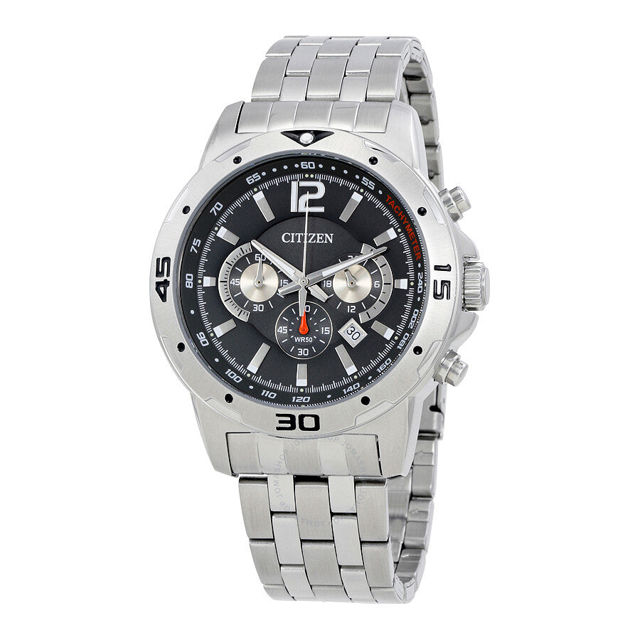 Citizen Grey Dial Chronograph  Men's Watch AN8100-54E - Dawson Watches