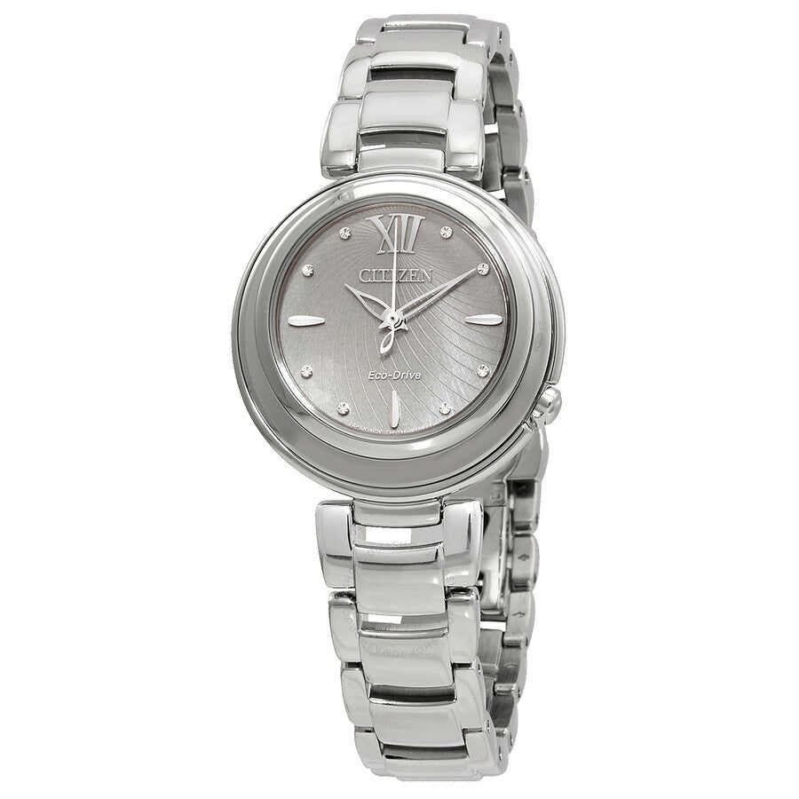 Citizen Grey Dial Ladies Watch EM0338-53H - Dawson Watches