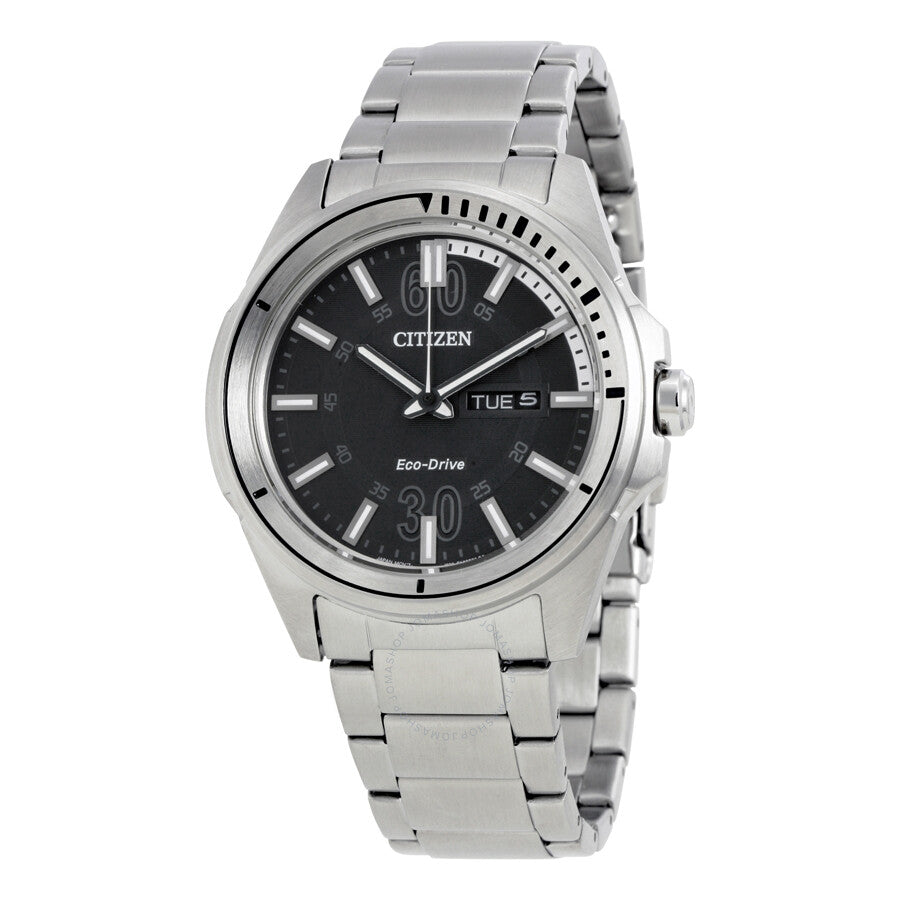 Citizen HTM Black Dial Men's Watch AW0031-52E - Dawson Watches