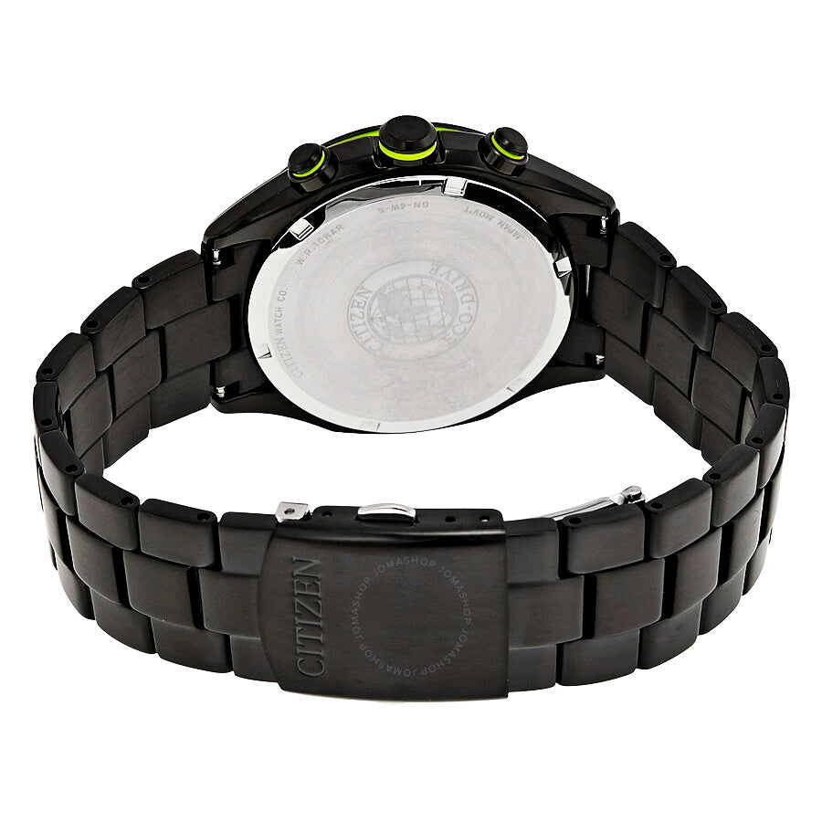 Citizen HTM Black Dial Black Ion-plated Men's Watch CA0435-51E - Dawson Watches #3