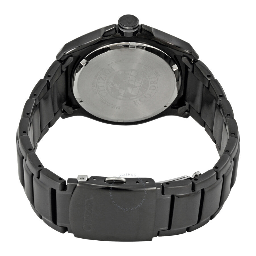 Citizen HTM Eco-Drive Black Dial Men's Watch AW1354-82E - Dawson Watches #3