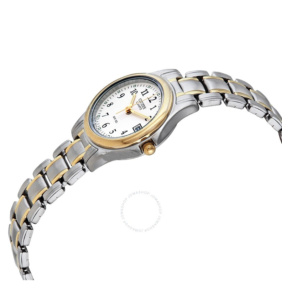 Citizen Ivory Dial Ladies Two Tone Watch EU1974-57A - Dawson Watches #2