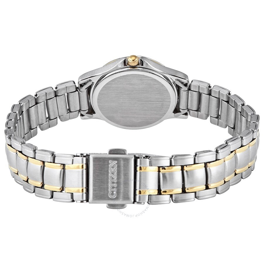 Citizen Ivory Dial Ladies Two Tone Watch EU1974-57A - Dawson Watches #3