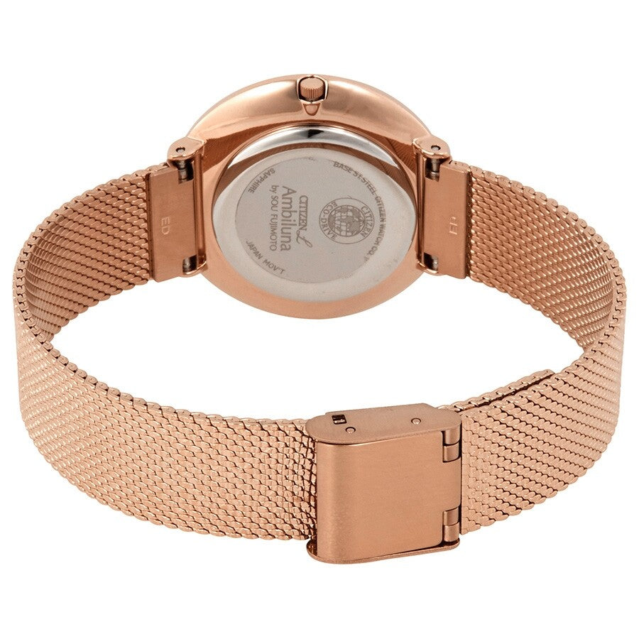 Citizen L Ambiluna Rose Mother of Pearl Dial Ladies Watch EM0643-50X - Dawson Watches #3