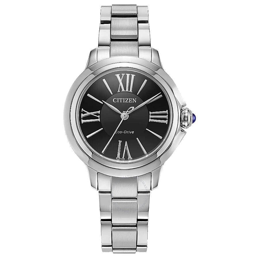 Citizen L Ceci Eco-Drive Black Dial Ladies Watch EM1160-58E - Dawson Watches