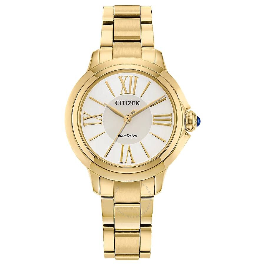 Citizen L Ceci Eco-Drive White Dial Ladies Watch EM1162-52A - Dawson Watches