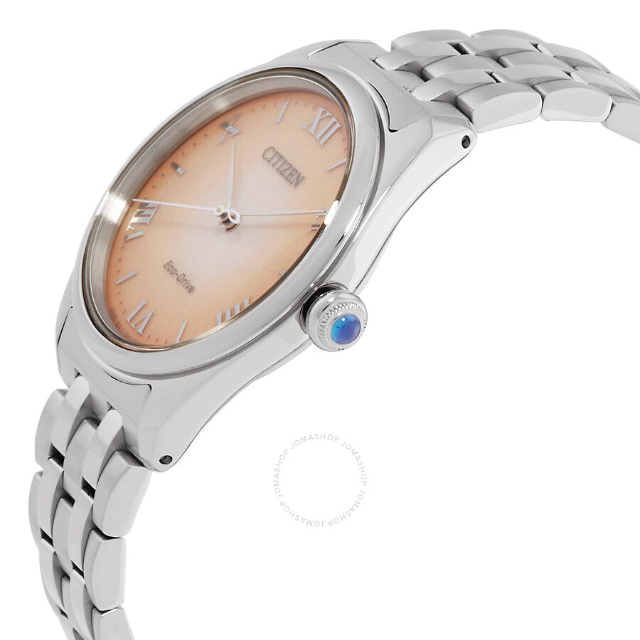 Citizen L Eco-Drive Copper Dial Ladies Watch EM1140-80X - Dawson Watches #2