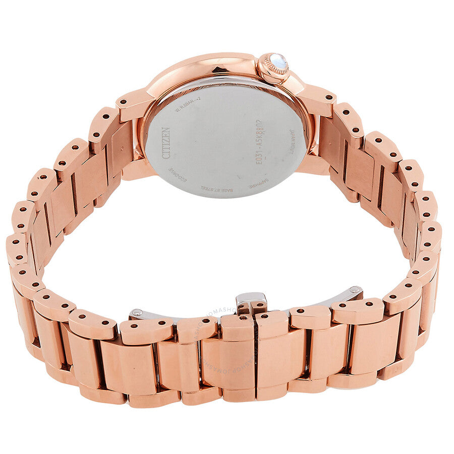Citizen L Eco-Drive Mother of Pearl Dial Ladies Watch EM0917-81Y - Dawson Watches #3
