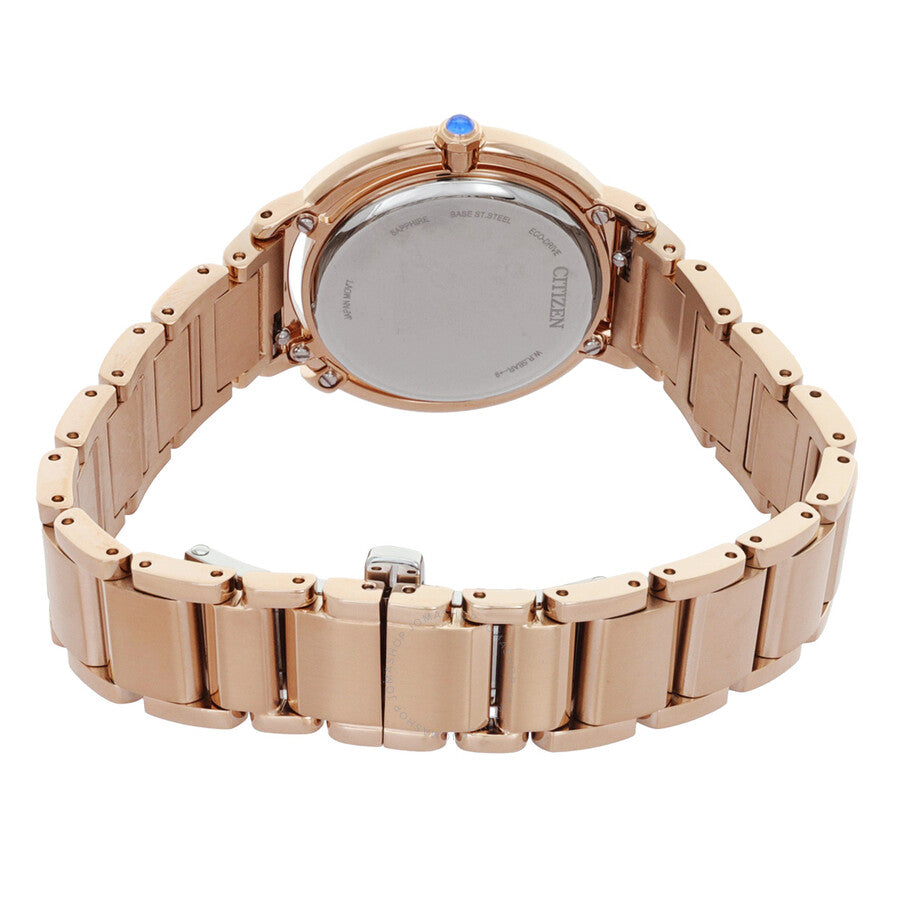 Citizen L Eco-Drive Mother of Pearl Dial Ladies Watch EM1093-61D - Dawson Watches #3