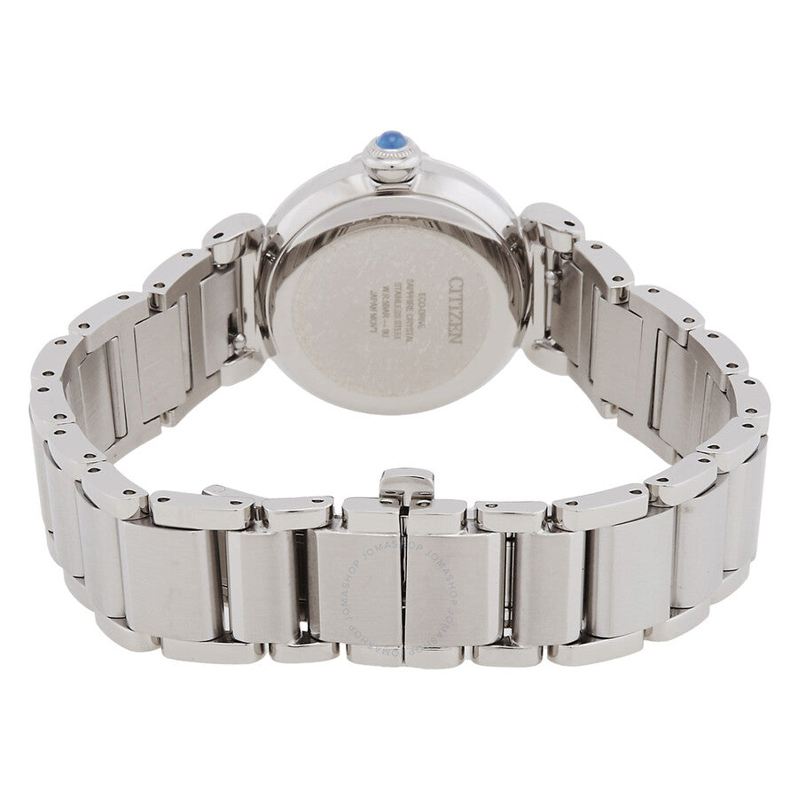 Citizen L Mae White Mother of Pearl Dial Ladies Watch EM1130-83D - Dawson Watches #3