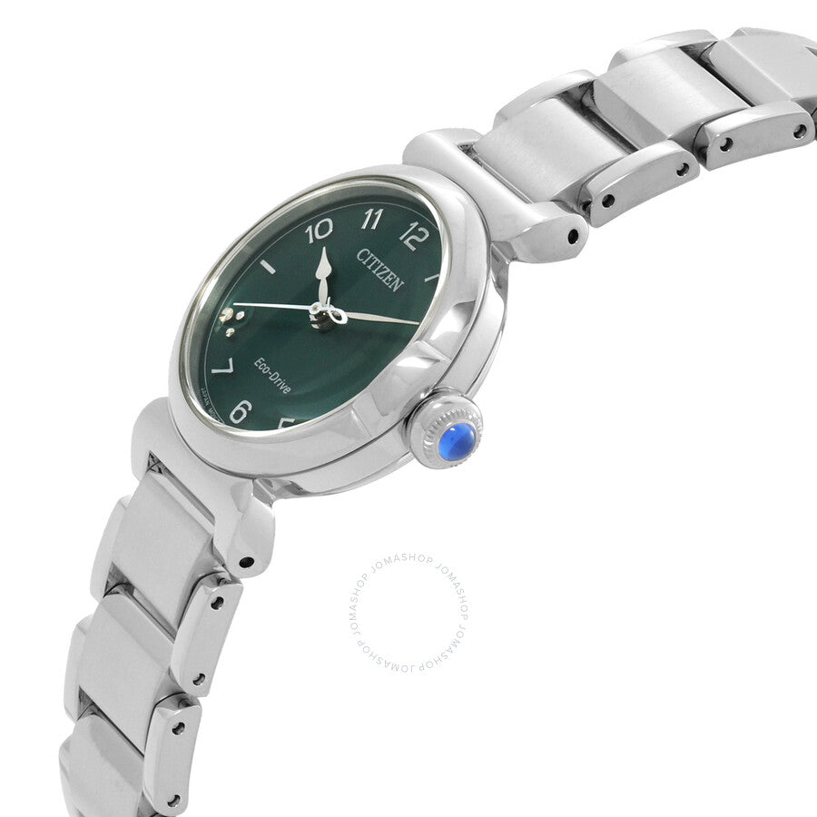 Citizen L May Bells Eco-Drive Green Dial Ladies Watch EM1130-83X - Dawson Watches #2