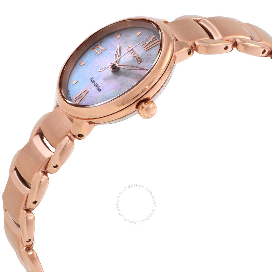 Citizen L Series Eco-Drive Mother of Pearl Dial Ladies Watch EM0928-84D - Dawson Watches #2