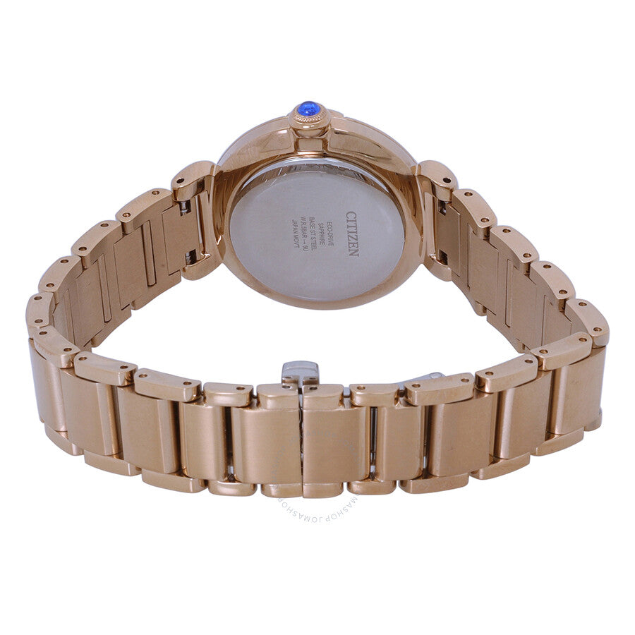 Citizen L Series Eco-Drive Mother of Pearl Dial Ladies Watch EM1073-85Y - Dawson Watches #3