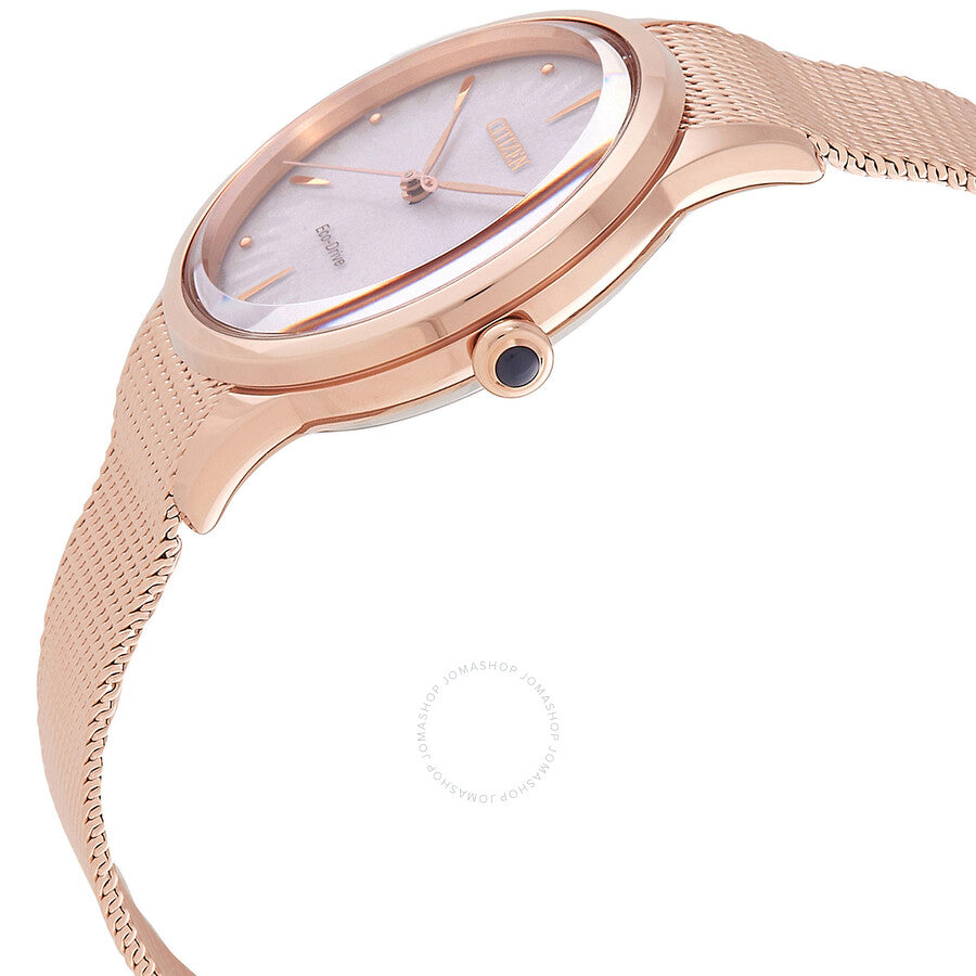 Citizen L Series Eco-Drive White Dial Ladies Watch EM1153-88A - Dawson Watches #2