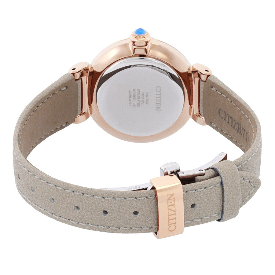 Citizen L Series Eco-Drive White Mother of Pearl Dial Ladies Watch EM1073-18D - Dawson Watches #3