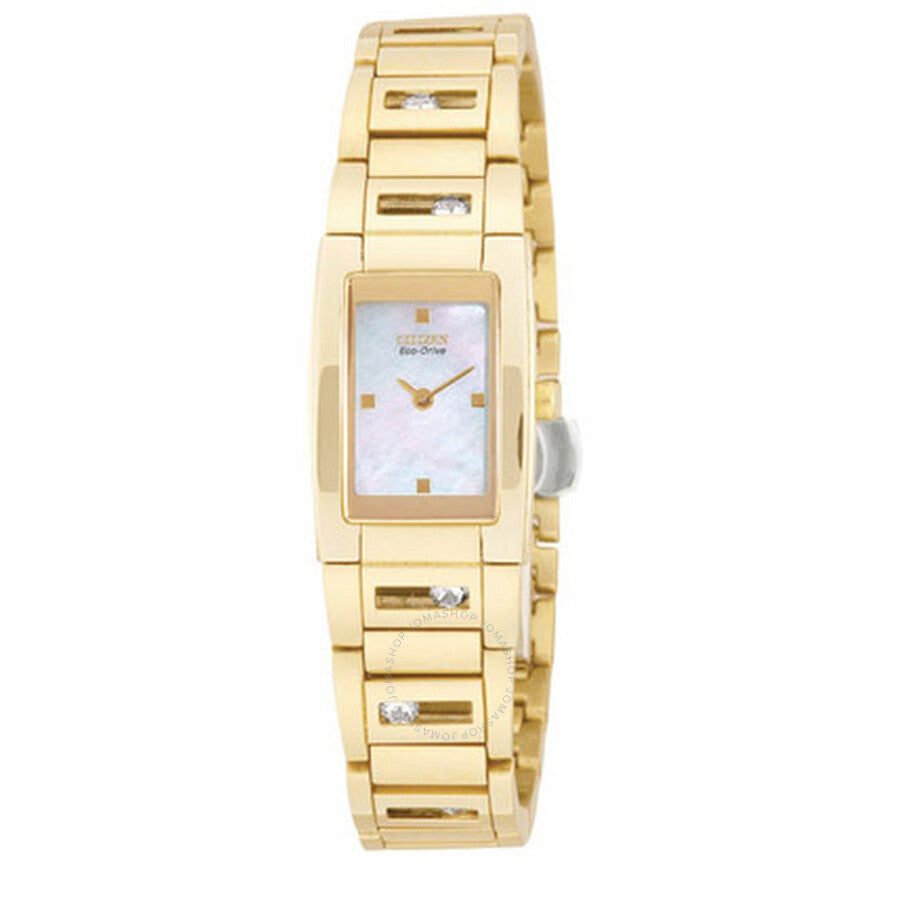 Citizen Ladies Eco Drive Silhouette Watch EW8552-57D - Dawson Watches