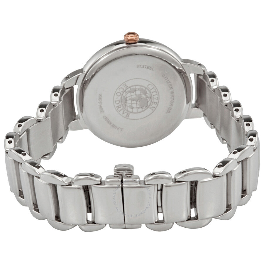 Citizen Ladies Pink Dial Eco-Drive Silver-tone Watch EM0676-85X - Dawson Watches #3