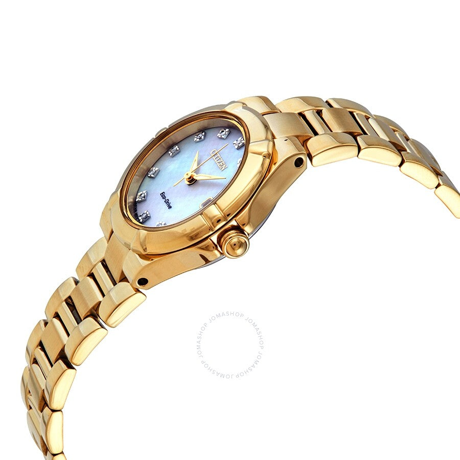 Citizen Eco-Drive Crystal Ladies Watch EW1532-61D - Dawson Watches #2