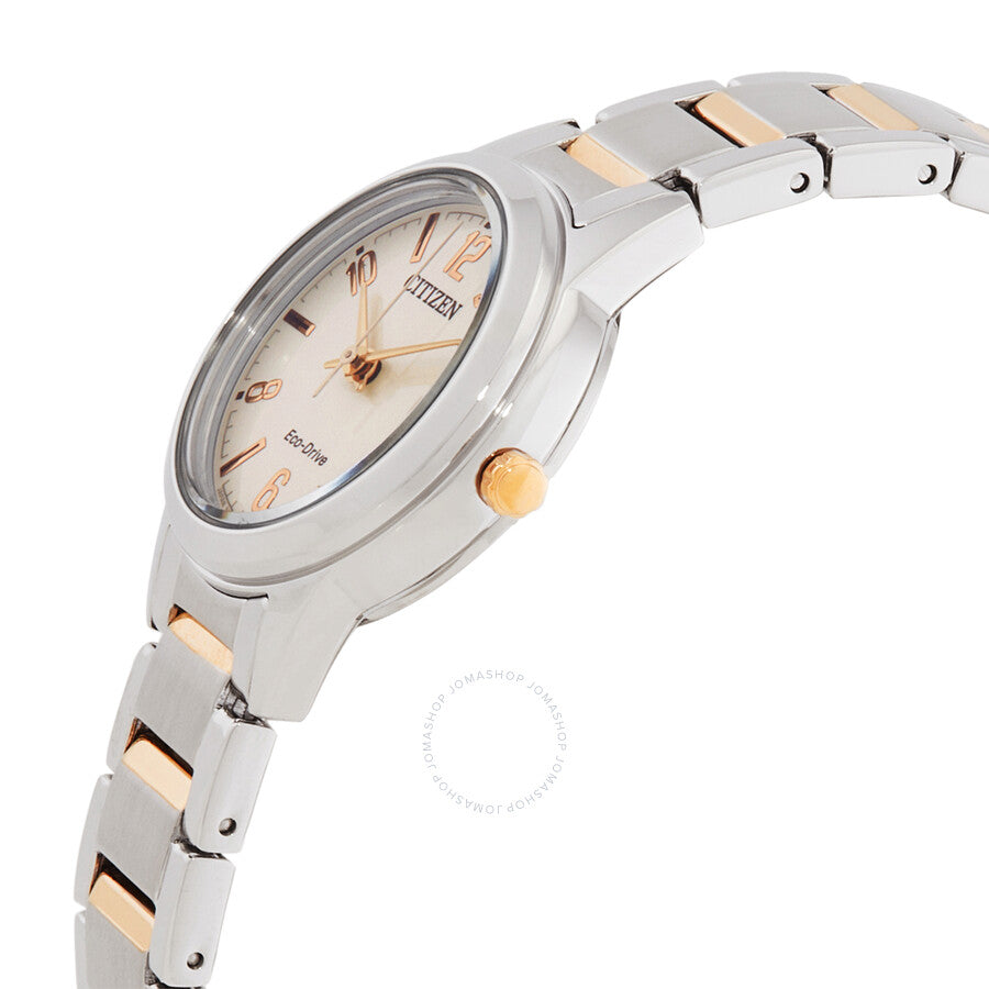 Citizen Lady Copper Dial Two-Tone Watch FE1244-72A - Dawson Watches #2