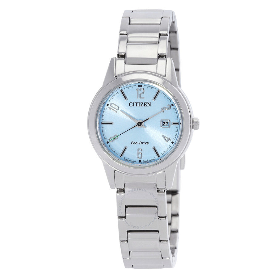 Citizen Lady Eco-Drive Blue Dial Watch FE1241-71L - Dawson Watches