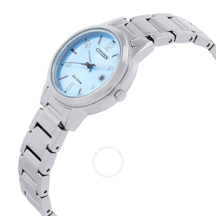 Citizen Lady Eco-Drive Blue Dial Watch FE1241-71L - Dawson Watches #2