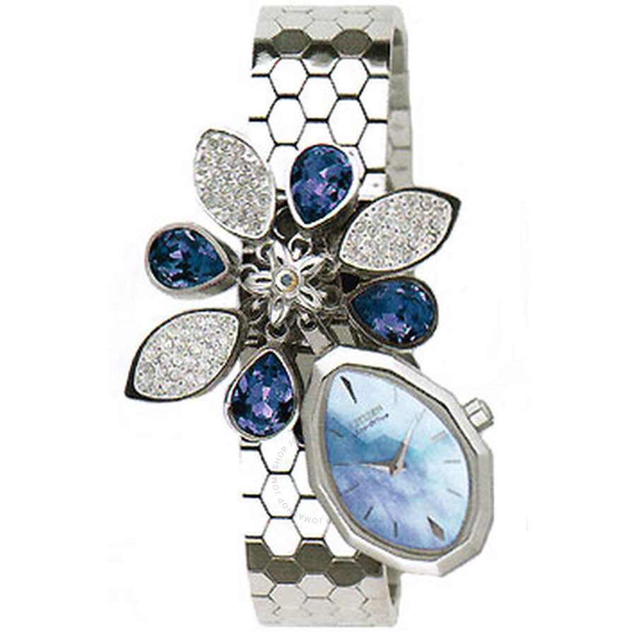 Citizen Lobella Blue Flower Ladies Watch EG2320-59N - Dawson Watches