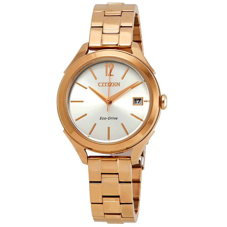Citizen LTR - Long Term Relationship Eco-Drive Silver Dial Ladies Watch FE6143-56A - Dawson Watches