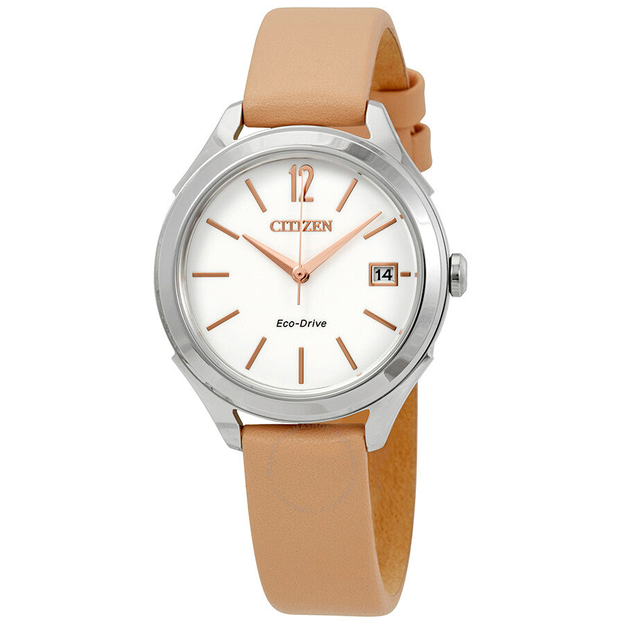 Citizen LTR - Long Term Relationship Eco-Drive White Dial Ladies Watch FE6140-03A - Dawson Watches