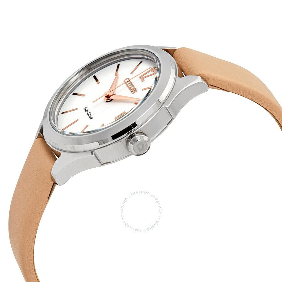 Citizen LTR - Long Term Relationship Eco-Drive White Dial Ladies Watch FE6140-03A - Dawson Watches #2