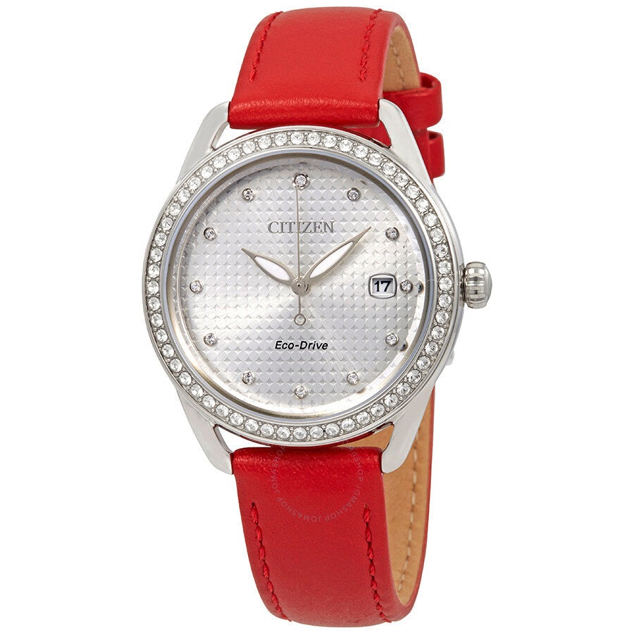Citizen LTR Crystal Silver Dial Ladies Watch FE6110-04A - Dawson Watches