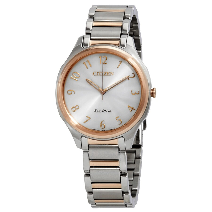 Citizen LTR Eco-Drive Silver Dial Ladies Watch EM0756-53A - Dawson Watches