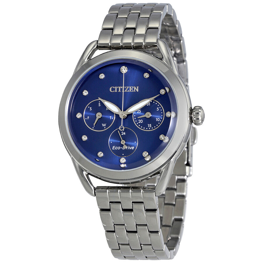 Citizen LTR Multifunction Eco-Drive Blue Dial Ladies Watch FD2050-53L - Dawson Watches