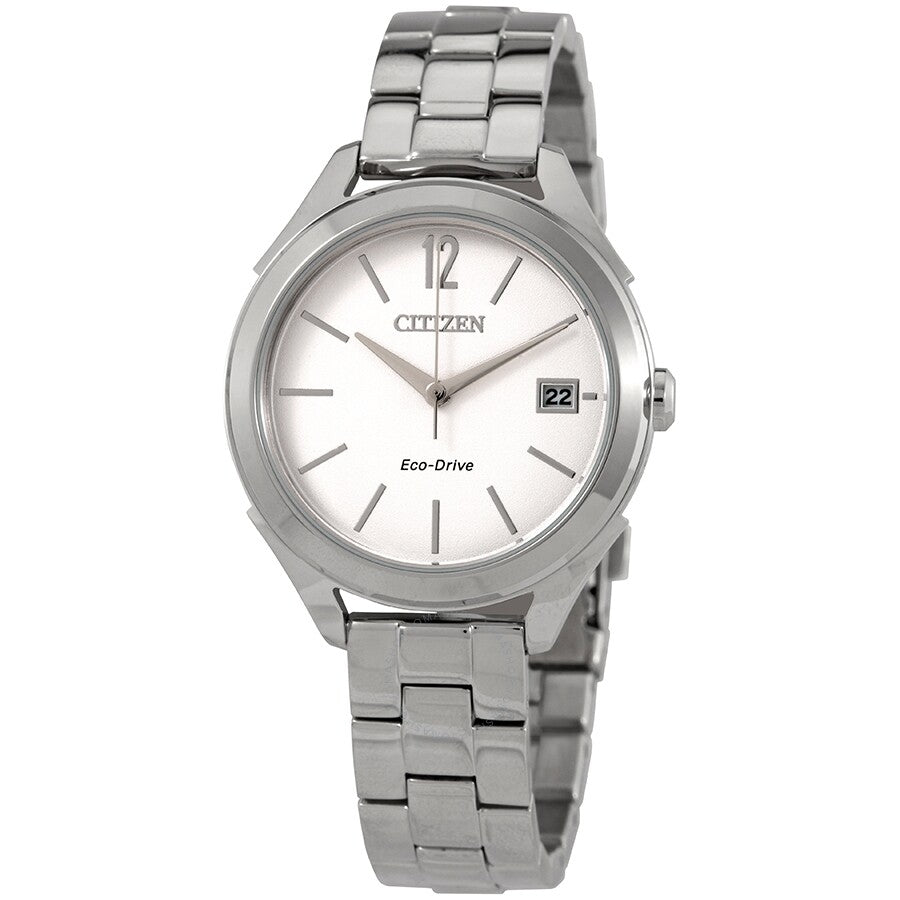 Citizen LTR Silver Dial Stainless Steel Ladies Watch FE6140-54A - Dawson Watches