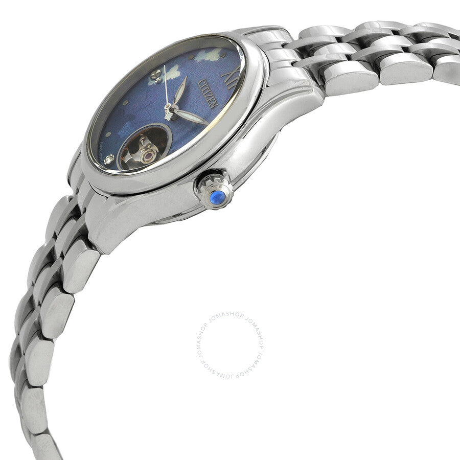 Citizen Luna Automatic Blue Dial Ladies Watch PR1040-88N - Dawson Watches #2