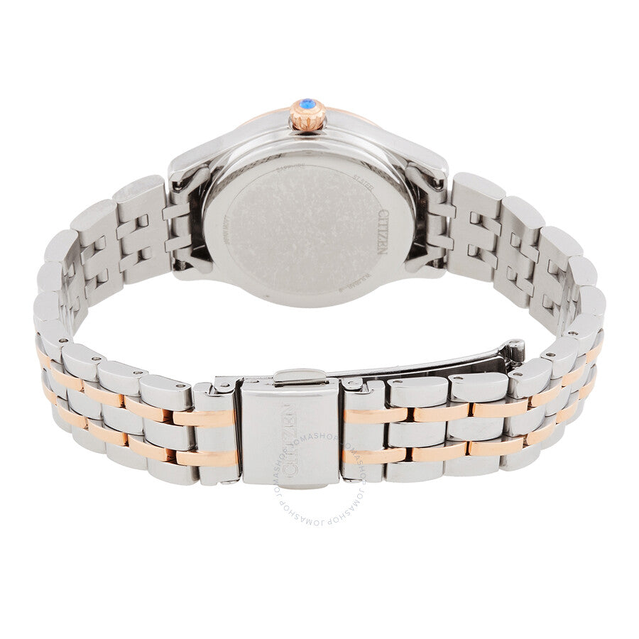Citizen Luna Automatic Crystal Pink Dial Two-Tone Ladies Watch PR1044-87Y - Dawson Watches #3