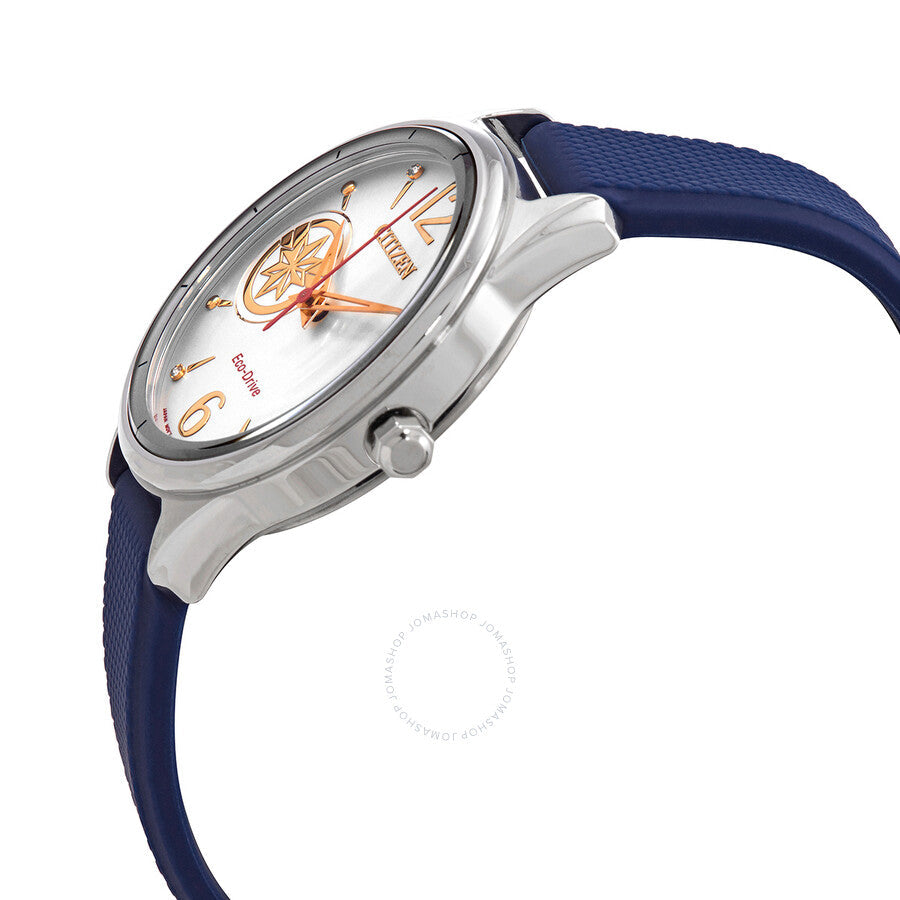 Citizen Marvel Eco-Drive Silver Dial Ladies Watch FE6101-05W - Dawson Watches #2