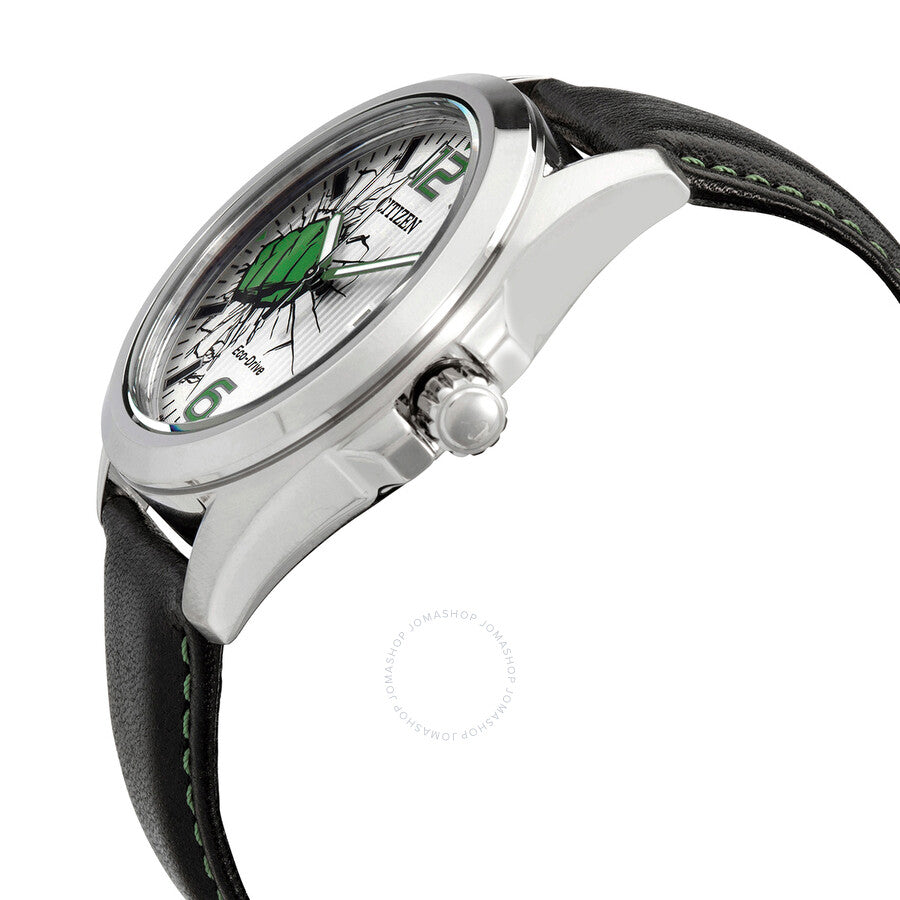 Citizen Marvel Hulk Eco-Drive Silver Dial Men's Watch AW1431-24W - Dawson Watches #2