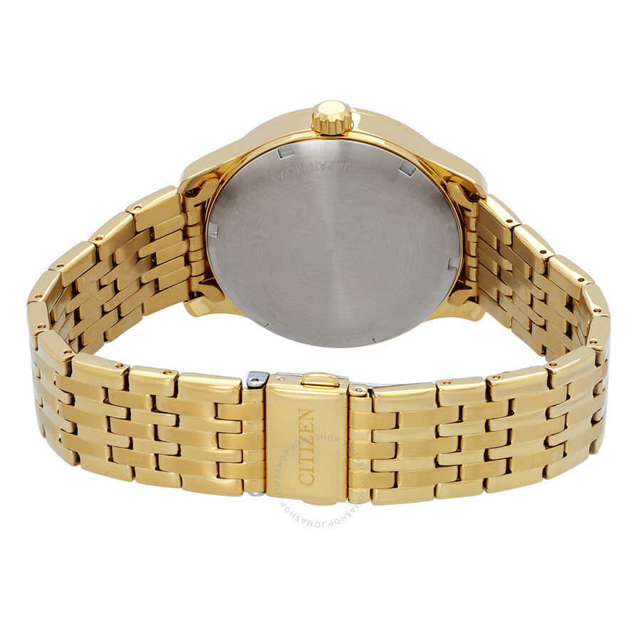 Citizen Mechanical Automatic Men's Gold-tone Stainless Steel Watch NH8352-53P - Dawson Watches #3