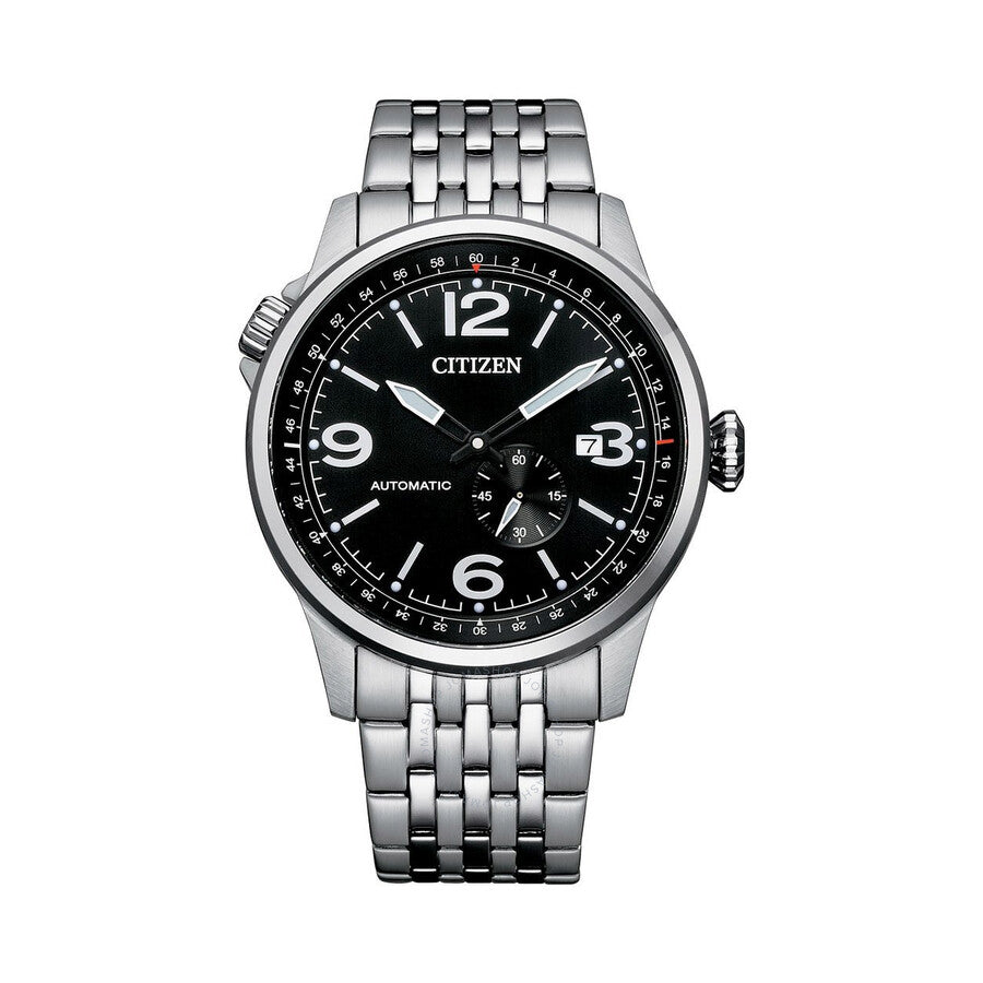 Citizen Mechanical Black Dial Men's Watch NJ0140-84E - Dawson Watches