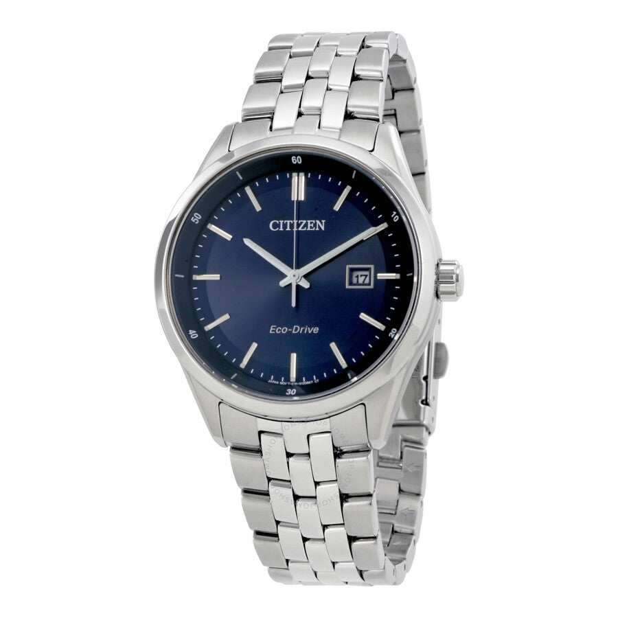 Citizen Men's Bracelet Blue Dial Eco-Drive Watch BM7251-53L - Dawson Watches
