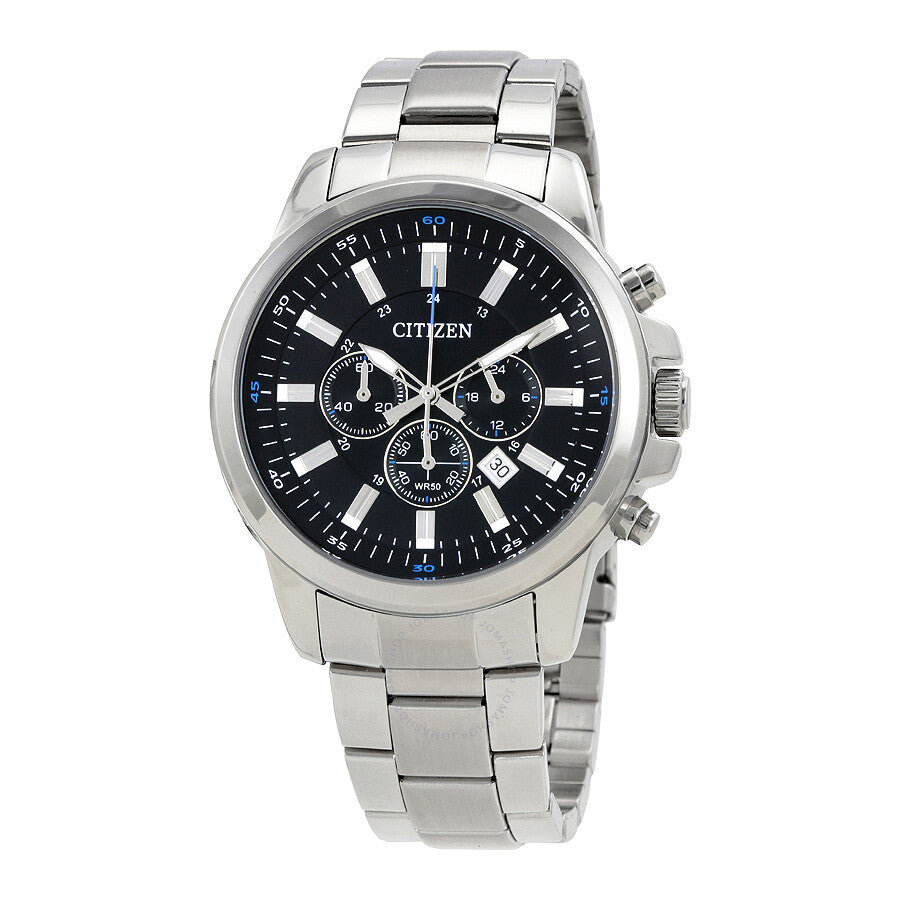 Citizen Men's Chronograph Stainless Steel Watch AN8085-56E - Dawson Watches