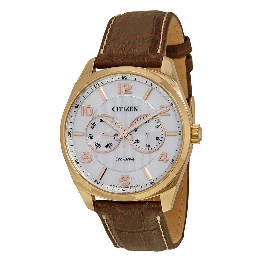 Citizen Men's Dress Eco-Drive Silver Dial Men's Watch AO9023-01A - Dawson Watches